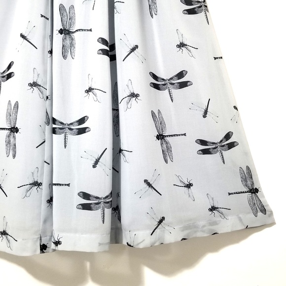 Modcloth Dragonfly Dress Geode Sz Small - Picture 4 of 8